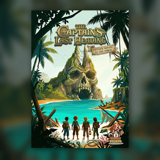 The Captain's Last Heading printable puzzle adventure cover